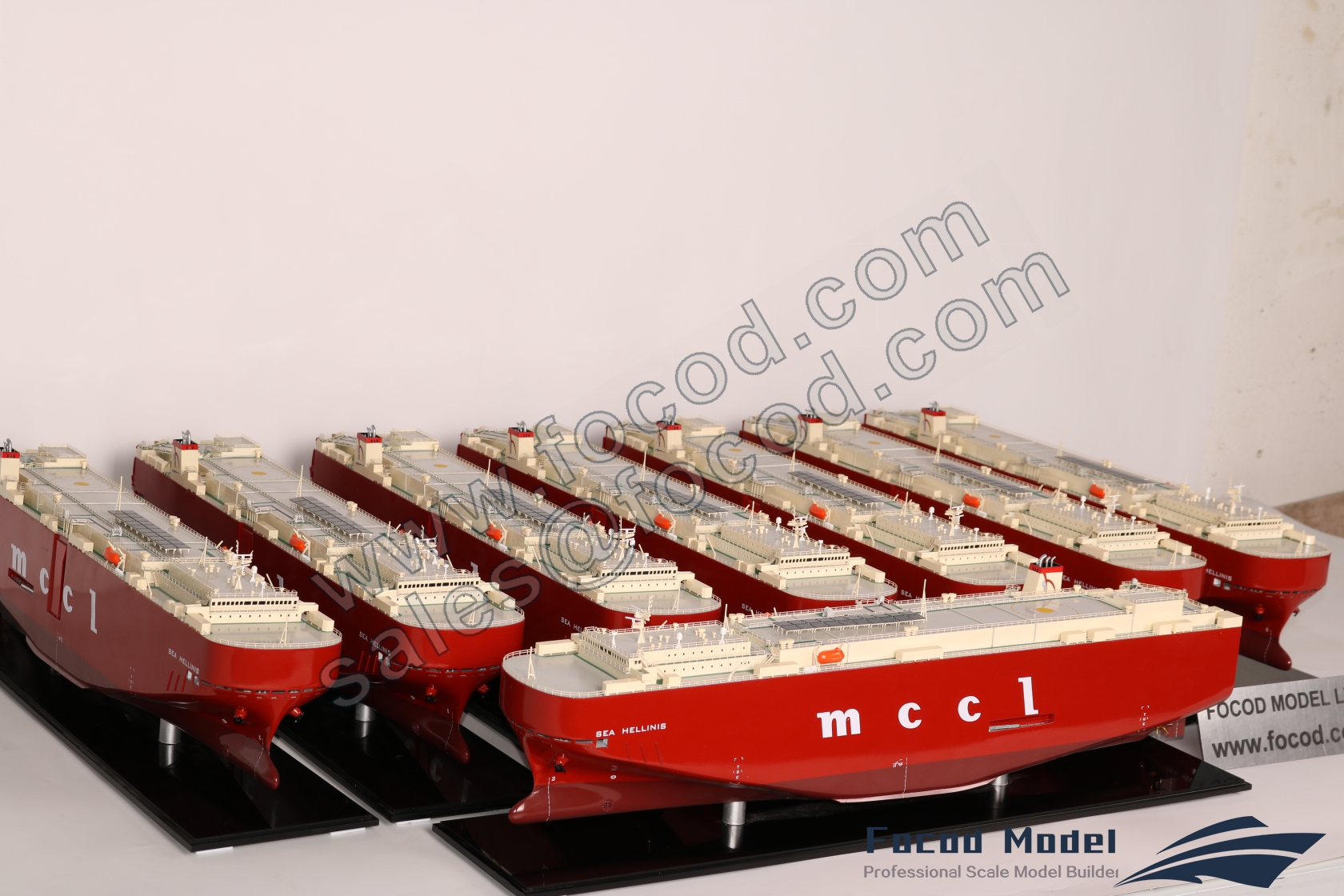 customized model of 180m Vehicles Carrier (RoRo ship)
